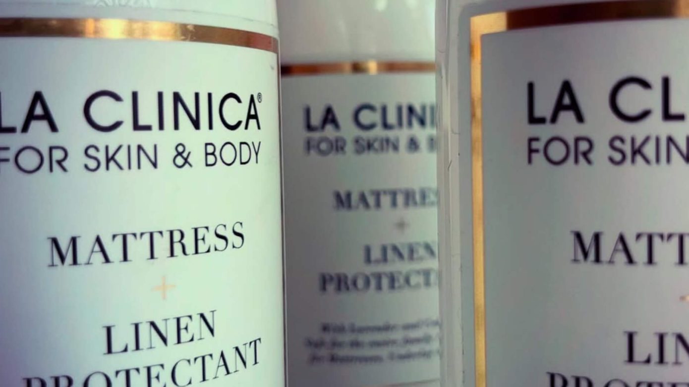 La Clinica linen protectant spray | Irene’s Dry Cleaning