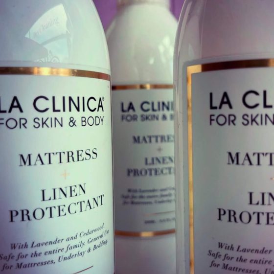 La Clinica linen protectant spray | Irene’s Dry Cleaning