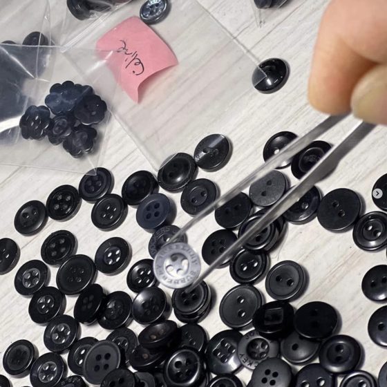 Dry cleaning buttons | Irene’s Dry Cleaning